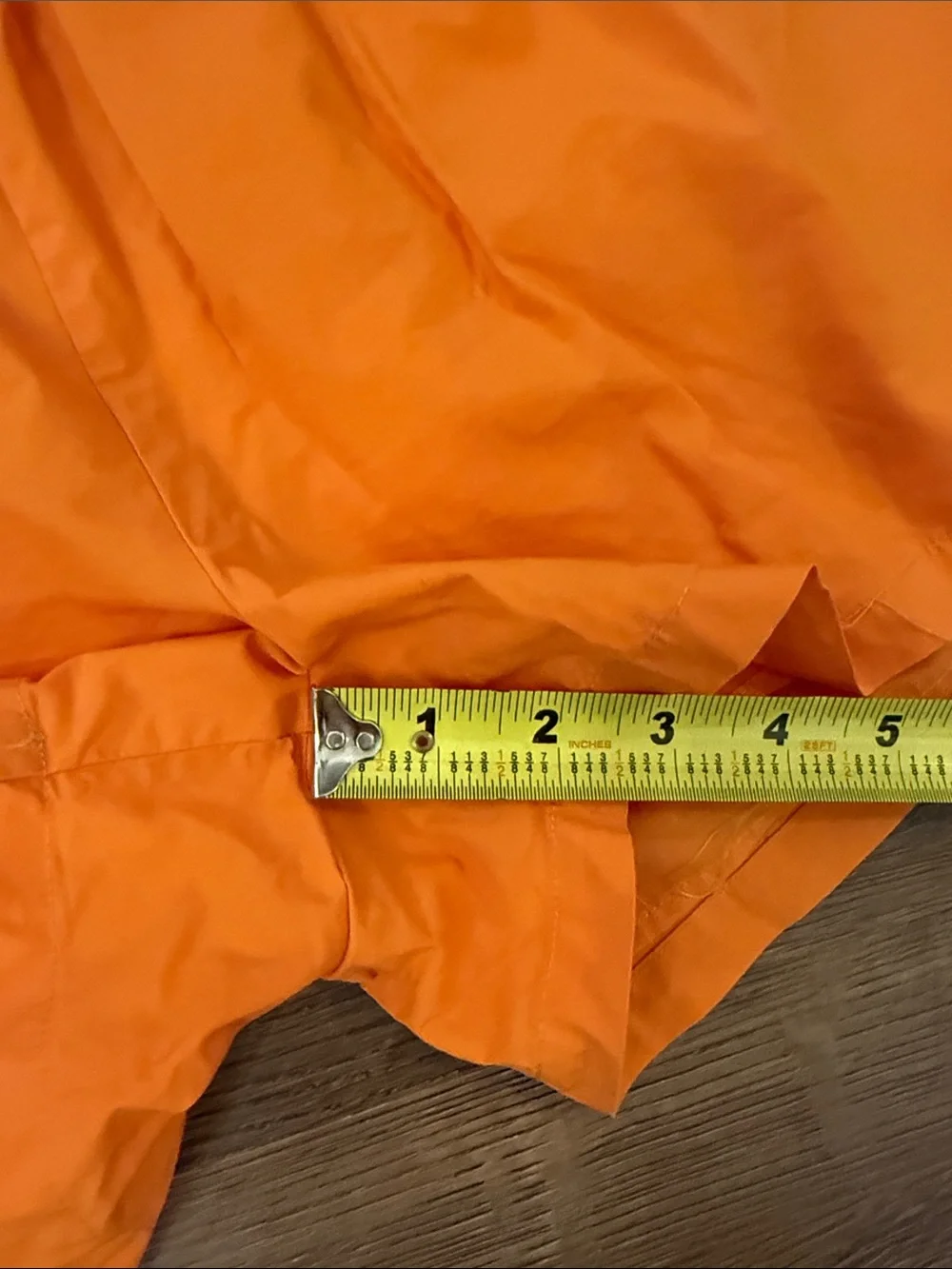 GREY LAB Orange Button-Up Shirt with Matching Orange Shorts Set Size Medium